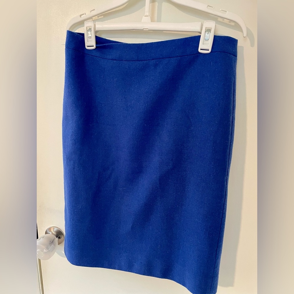 J Crew Wool Pencil Skirt